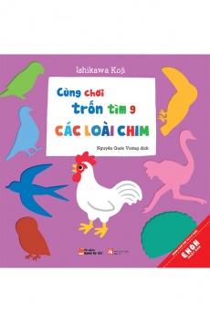 Ehon Nhật Bản - Cùng chơi trốn tìm: Tập 9 - Các loài chim