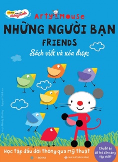 Arty Mouse – Những người bạn  (Sách viết và xóa được)