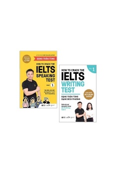 Combo How To Crack The Ielts Speaking + Writing Test - Vol1 (Bộ 2 Cuốn)