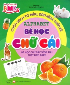 Bé học chữ cái - Bóc dán decal