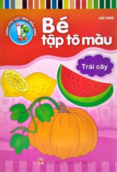 Bé Tập Tô Màu - Trái Cây