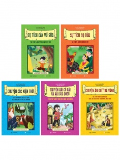 Bộ Truyện Cổ Việt Nam Song Ngữ Việt – Anh (5 Cuốn)