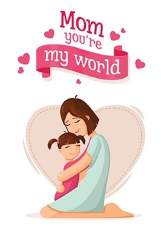 Mom You’re My World - Notebook