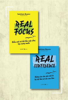 Combo Real Confidence - Kiểm soát và bắt đầu cuộc sống bạn mong muốn + Real Confidence - Không còn cảm giác nhỏ bé và bắt đầu trở nên can đảm
