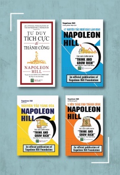 Trọn Bộ Napoelon Hill - Nghĩ giàu - Làm giàu: 5 nền tảng cho thành công + Nguyên tắc vàng của Napoleon + 17 nguyên tắc nghĩ giàu làm giàu + Tư duy tích cực để thành công