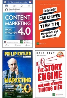 Bộ Sách Marketing Trong Thời Đại 4.0 (Bộ 4 Cuốn)