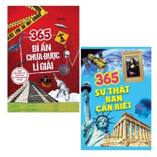 Bộ Sách 365 Bí Ẩn Chưa Được Lí Giải + 365 Sự Thật Bạn Cần Biết (Bộ 2 Cuốn)
