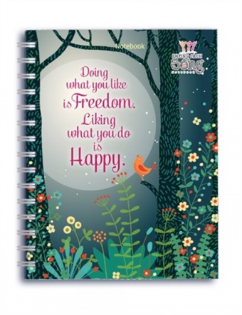 Notebook - Phong cach song: Doing what you like is freedom_ Liking what you do is happy
