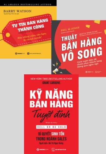 Combo:: Ky nang ban hang tuyet dinh _ Thuat ban hang vo song _ Tu tin ban hang thanh cong