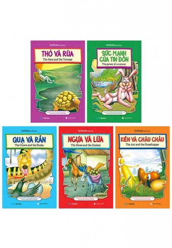 Bo Truyen Co tich nuoc ngoai Song Ngu Viet – Anh (5 Cuon) Bo Truyen Co tich nuoc ngoai Song Ngu Viet – Anh (5 Cuon)