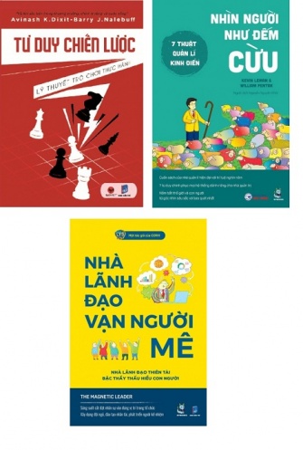 Combo Nha lanh dao van nguoi me _ Tu duy chien luoc _ Nhin nguoi nhu dem cuu Combo Nha lanh dao van nguoi me _ Tu duy chien luoc _ Nhin nguoi nhu dem cuu