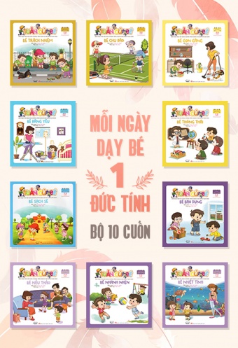 Moi ngay day be 1 duc tinh 10 cuon - Bo 1 Moi ngay day be 1 duc tinh 10 cuon - Bo 1
