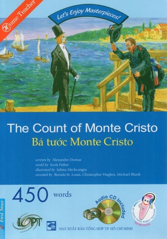 Combo Happy Reader - Ba Tuoc Monte Cristo (Sach Kem CD)