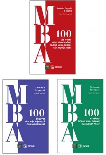 Bo Sach MBA - 100 Ky Nang Co Ban Lam Viec Cua Nguoi Nhat (Bo 3 Cuon) Bo Sach MBA - 100 Ky Nang Co Ban Lam Viec Cua Nguoi Nhat (Bo 3 Cuon)