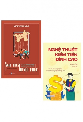 Combo Nghe Thuat Kiem Tien Dinh Cao _ Nghe Thuat Thuyet Phuc (Bo 2 Cuon) Combo Nghe Thuat Kiem Tien Dinh Cao _ Nghe Thuat Thuyet Phuc (Bo 2 Cuon)