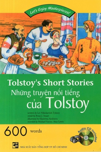 Combo Happy Reader: Tolstoy's Short Stories (Sach Kem CD)