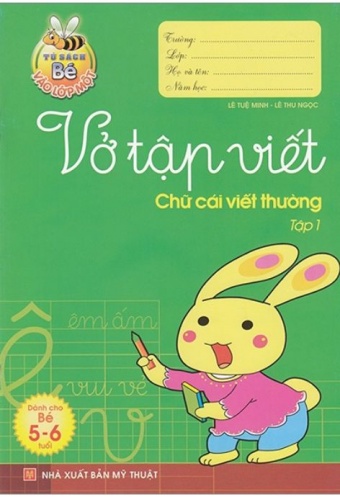 Tu Sach Be Vao Lop 1 - Vo Tap Viet Chu Cai Viet Thuong (Tap 1)