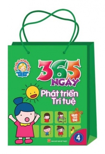 365 Ngay Phat Trien Tri Tue - Bo 4 (8 Cuon/ Tui)