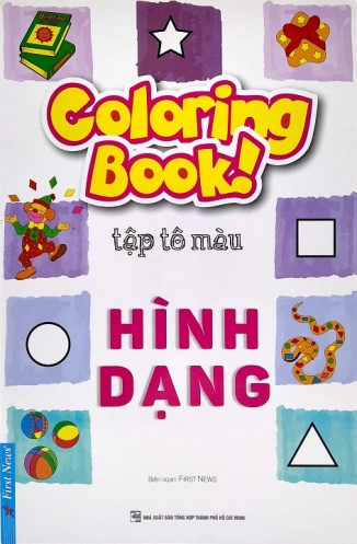 Coloring Book - Tap To Mau - Hinh Dang (Tai Ban 2020)