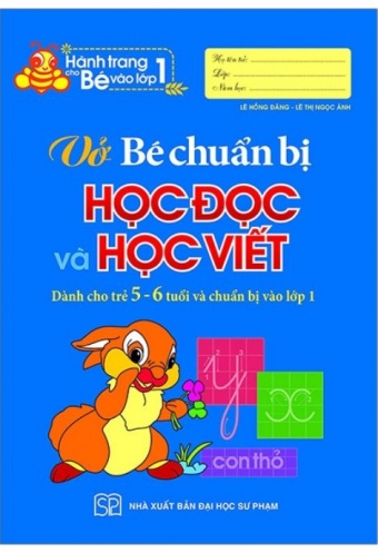 Hanh Trang Cho Be Vao Lop 1 - Vo Be Chuan Bi Hoc Doc _amp; Hoc Viet (Tb2018)