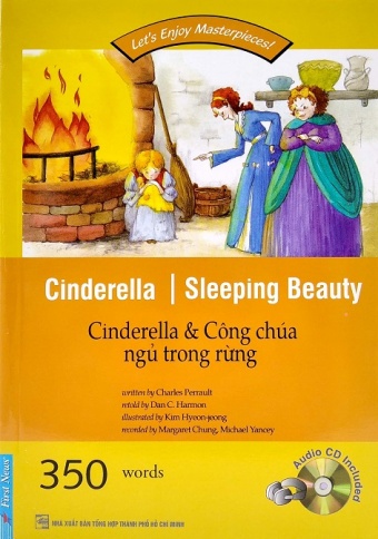 Cinderella _amp; Cong Chua Ngu Trong Rung (Kem CD)