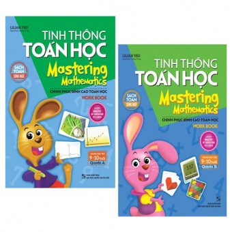 Combo Tinh Thong Toan Hoc - Mastering Mathematics - Danh Cho Tre 9 -10 Tuoi - Quyen A  Va B (Bo 2 Quyen)