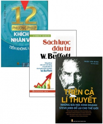 Combo: 12 Phuong Phap Khich Le Nhan Vien _ Tren Ca Li Thuyet _ Sach Luoc Dau Tu Cua W_BUFFETT (Bo 3 Cuon) Combo: 12 Phuong Phap Khich Le Nhan Vien _ Tren Ca Li Thuyet _ Sach Luoc Dau Tu Cua W_BUFFETT (Bo 3 Cuon)