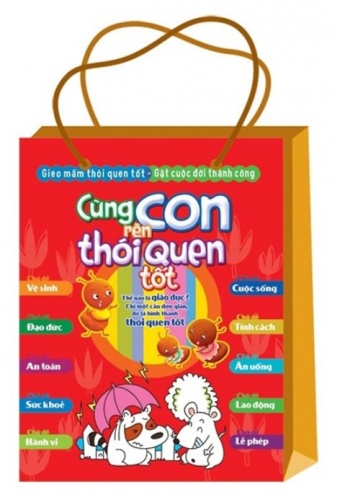 Cung Con Ren Thoi Quen Tot (Bo Tui 10 Cuon)