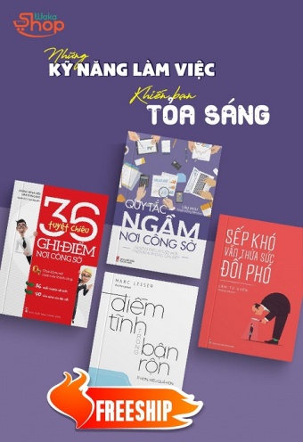 Combo Nhung ky nang lam viec khien ban toa sang - Mien phi giao hang! Combo Nhung ky nang lam viec khien ban toa sang - Mien phi giao hang!